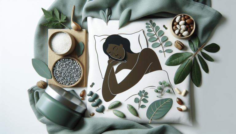 A woman sleeping on a pillow surrounded by various objects