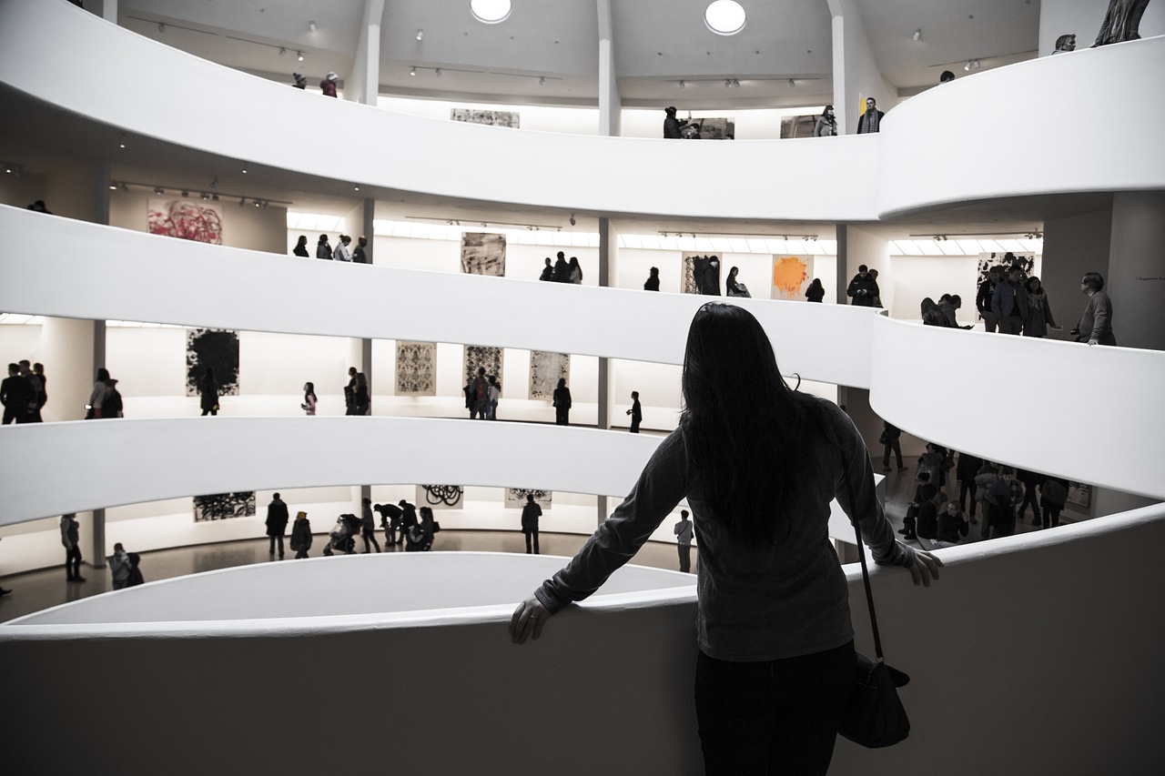 Explore the art at the museum of modern art