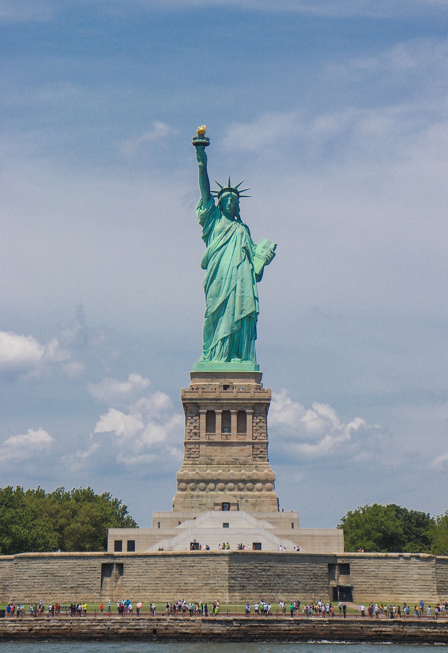 Visit the statue of liberty