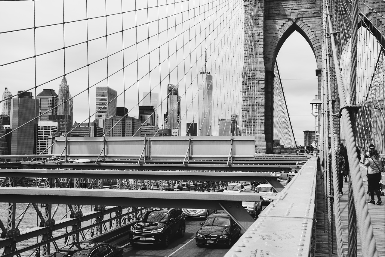 Walk across the brooklyn bridge