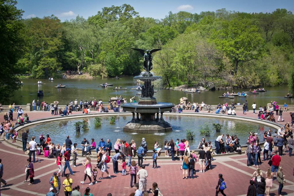 Walk through central park