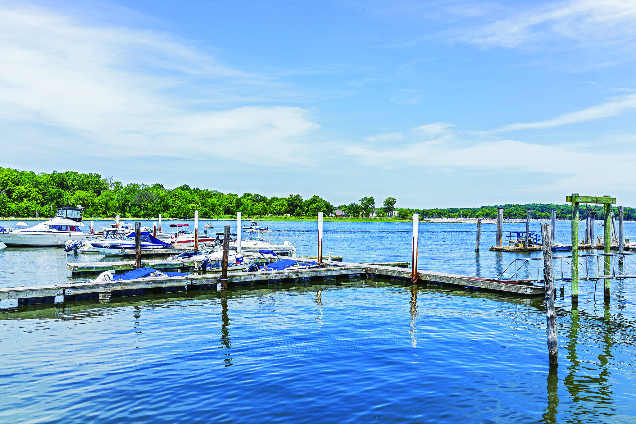 Enjoy the views at city island