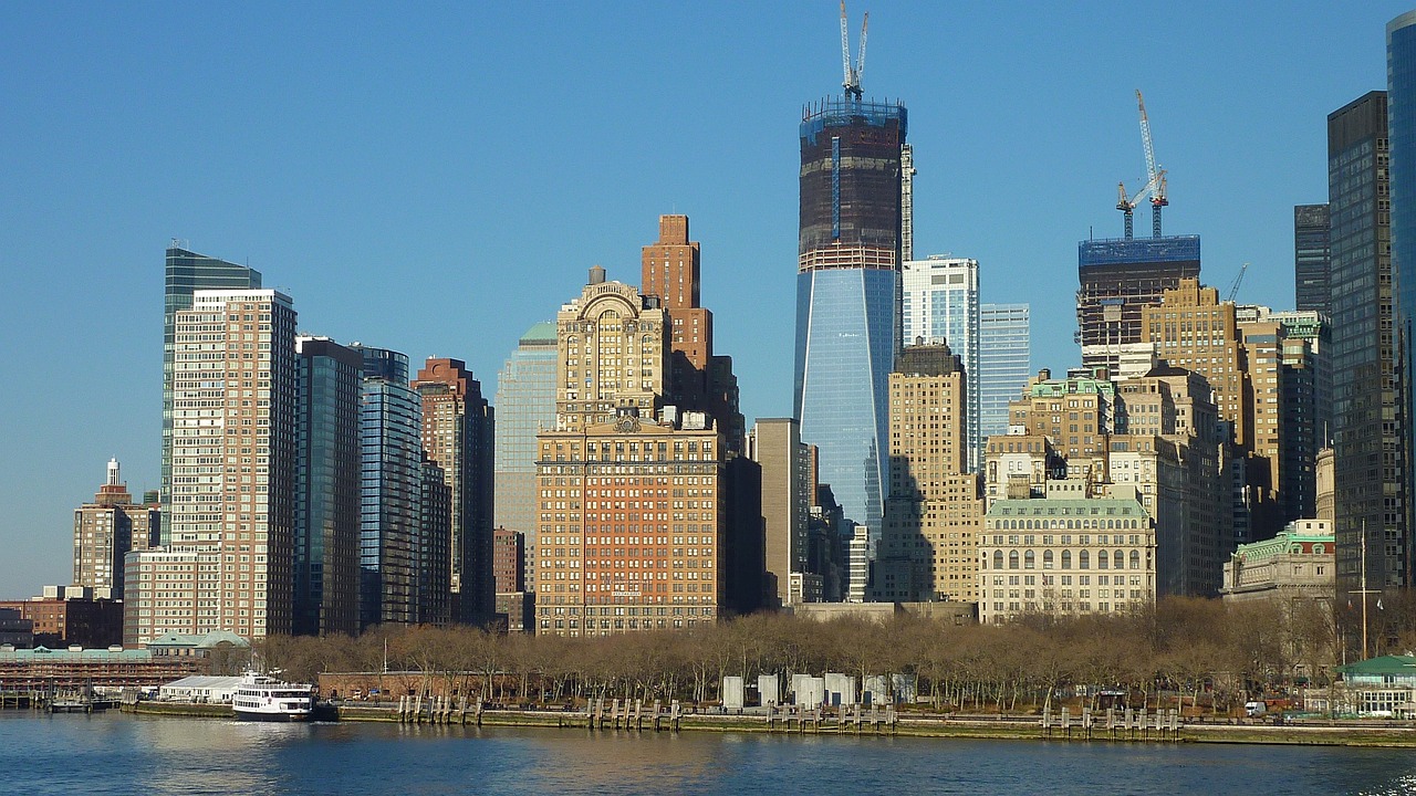 Take a scenic ride on the staten island ferry